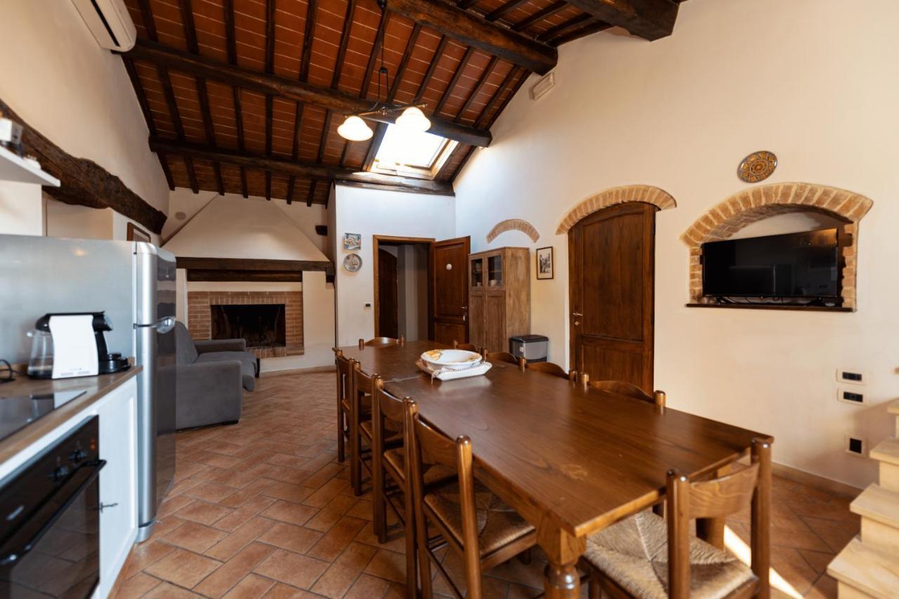 Case Vacanze Ranza, Casale Con Piscina E Relax San Gimignano Buitenkant foto