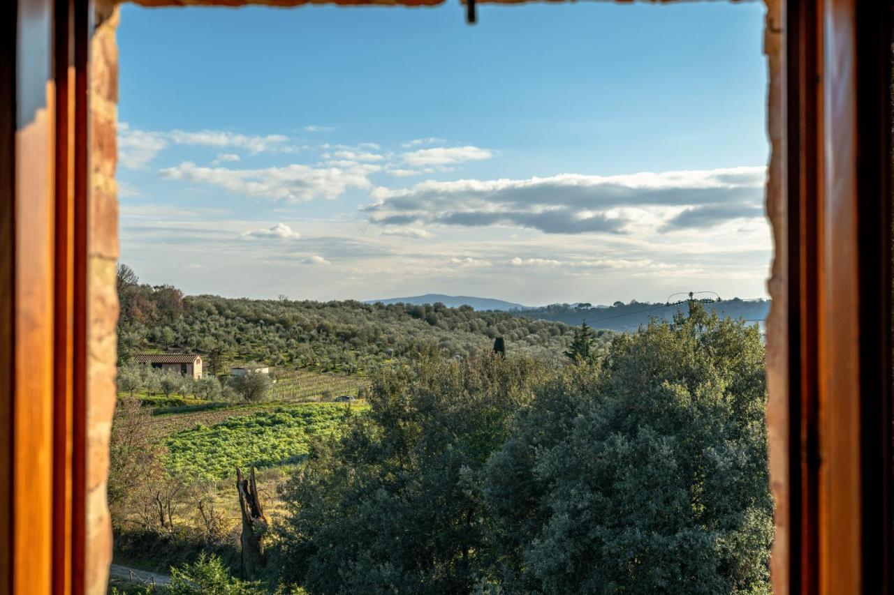 Case Vacanze Ranza, Casale Con Piscina E Relax San Gimignano Buitenkant foto