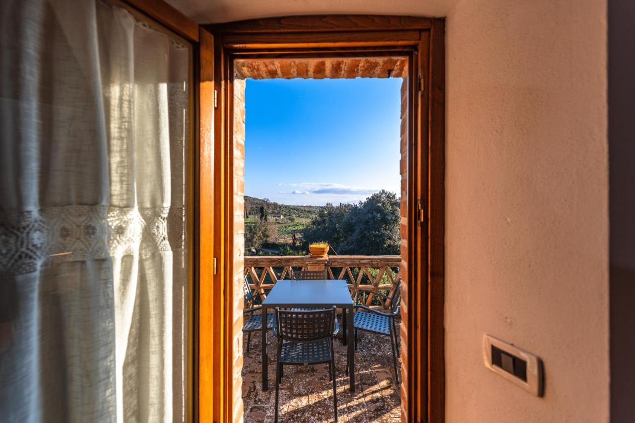 Case Vacanze Ranza, Casale Con Piscina E Relax San Gimignano Buitenkant foto