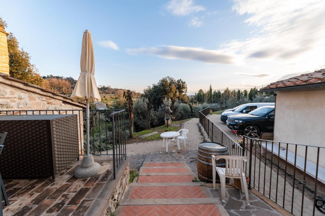 Case Vacanze Ranza, Casale Con Piscina E Relax San Gimignano Buitenkant foto