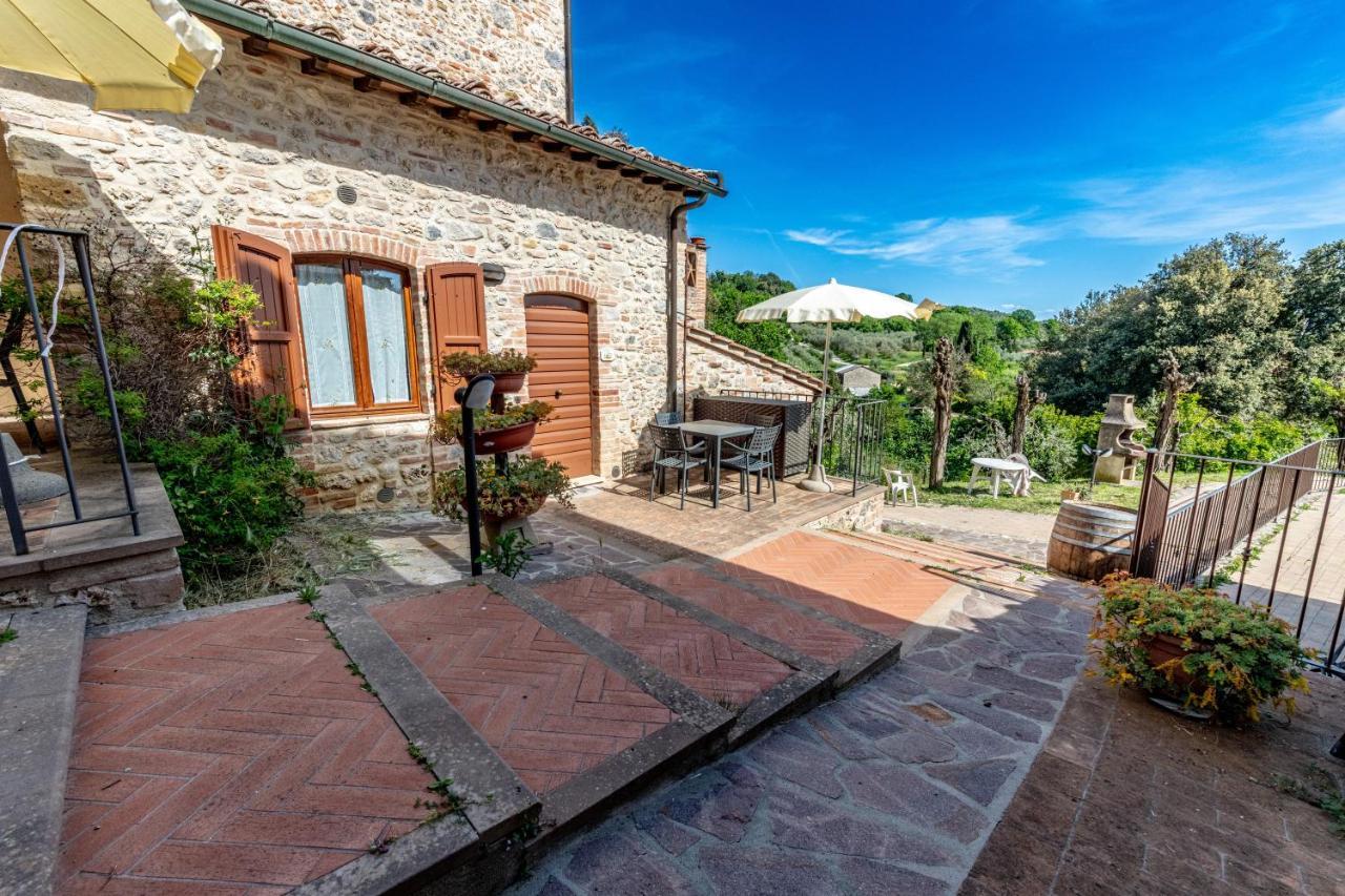 Case Vacanze Ranza, Casale Con Piscina E Relax San Gimignano Buitenkant foto